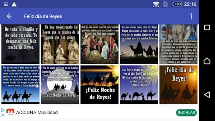 Feliz Navidad y Prospero Año N android App screenshot 9