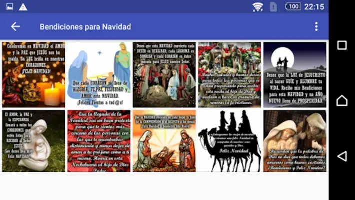 Feliz Navidad y Prospero Año N android App screenshot 1